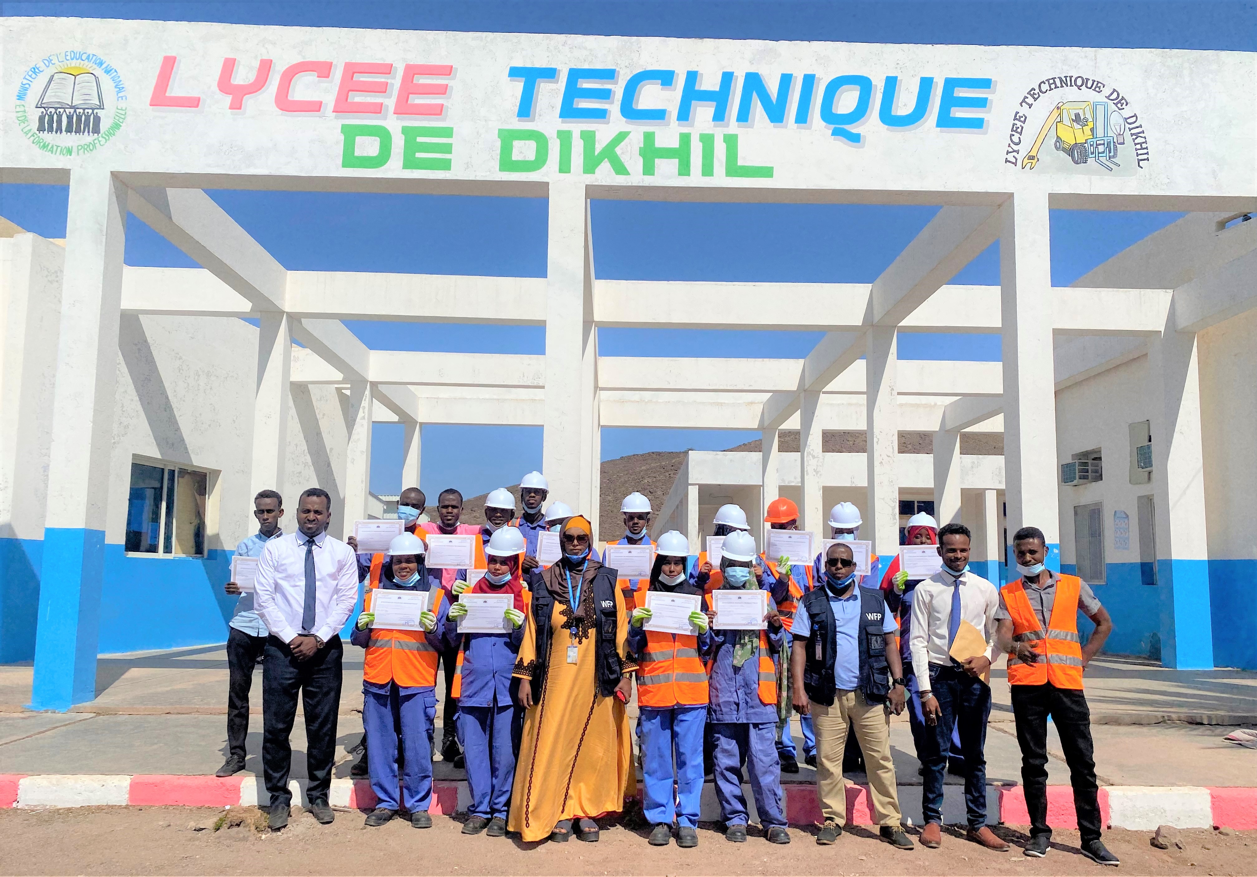 Formation en Logistique au profit des Jeunes Déscolarisés dans les régions de Dikhil et de Tadjourah