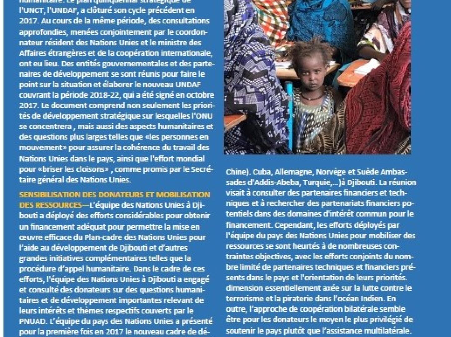 Rapport annuel 2017 UNDAF