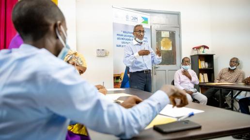 Lancement de l’atelier d’écriture des contes par Dr. Chehem Watta 